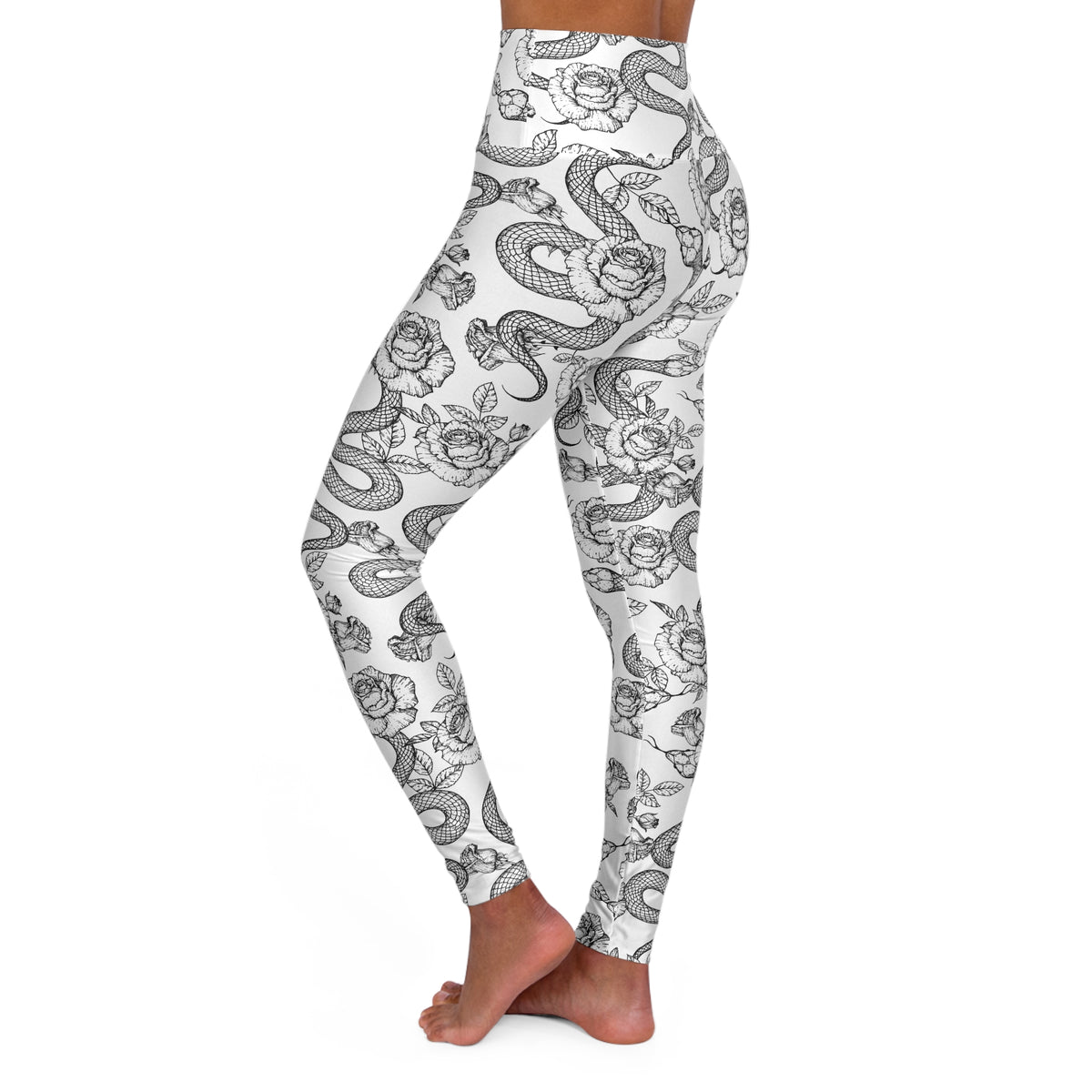 Botanical Serpents High-Waisted Leggings
