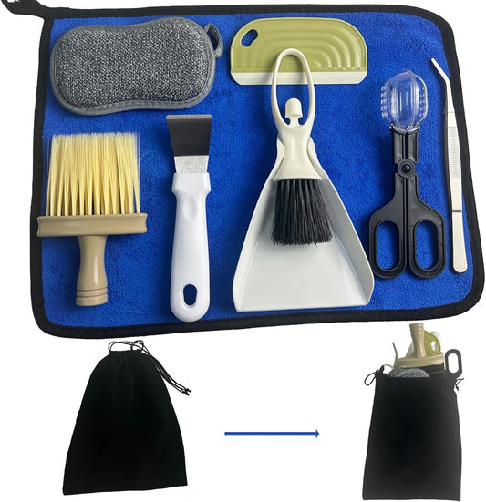 9-Piece Essential Reptile Habitat Cleaning & Maintenance Kit