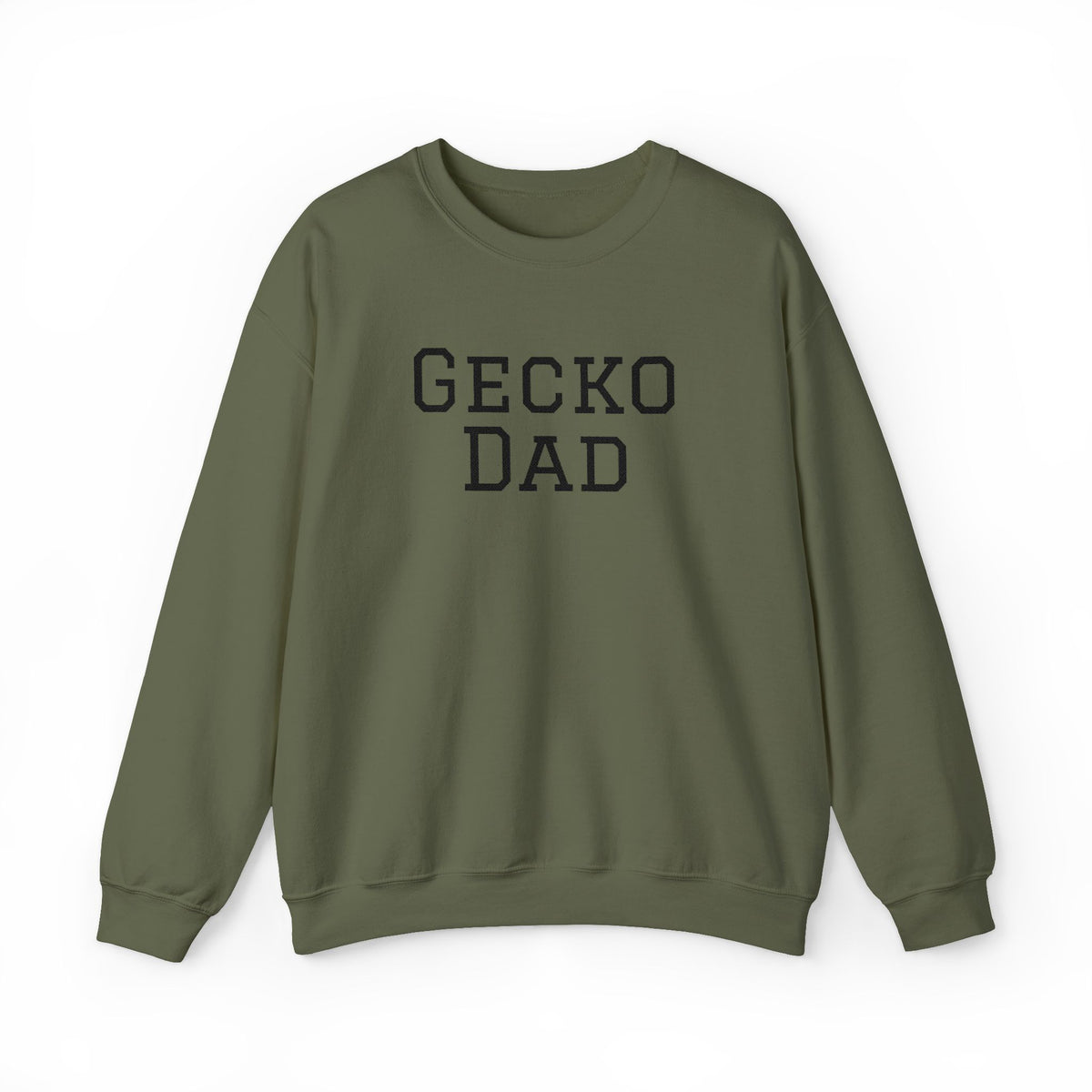 "Gecko Dad" Embroidered Crewneck Sweatshirt