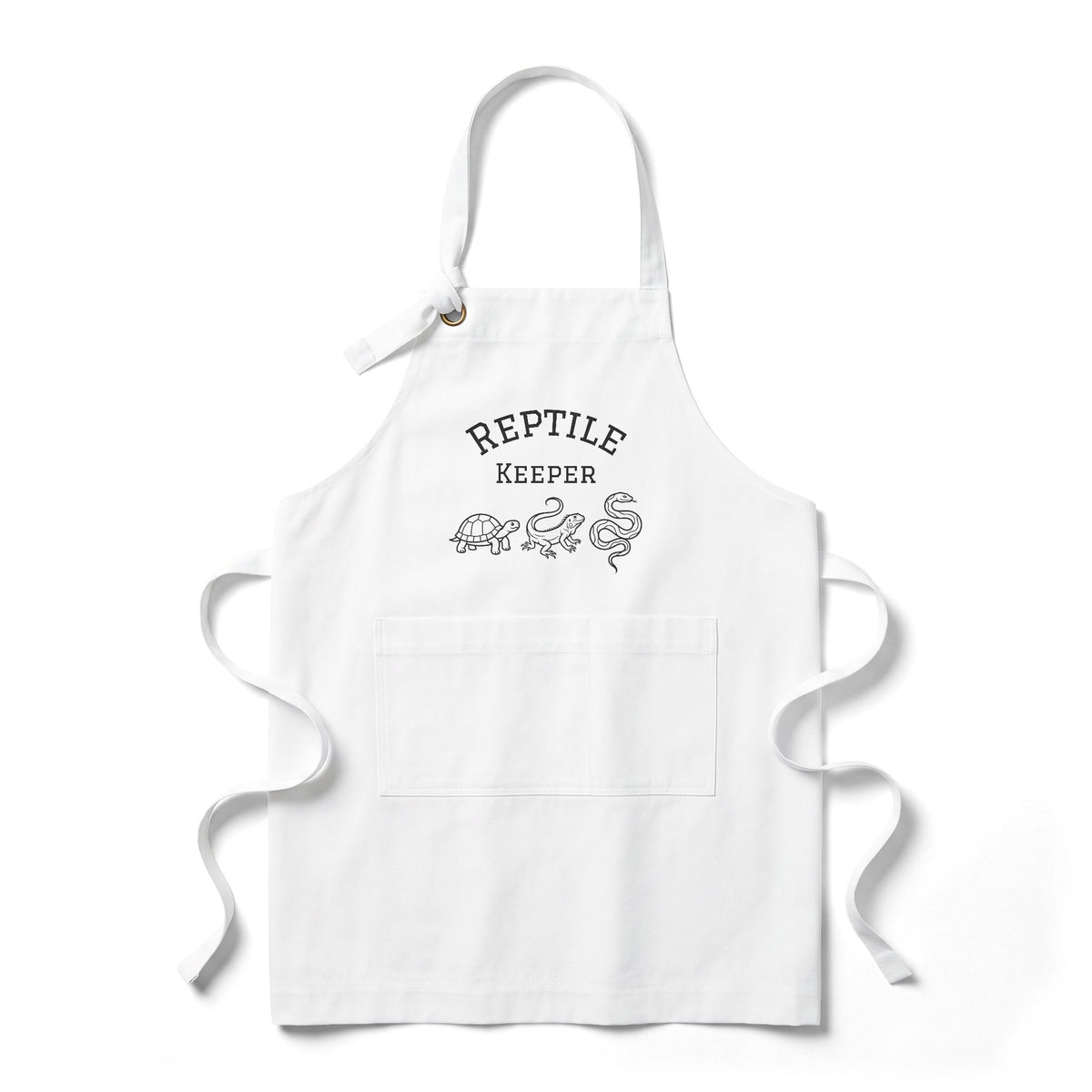 "Reptile Keeper" Heavy Twill Work Apron