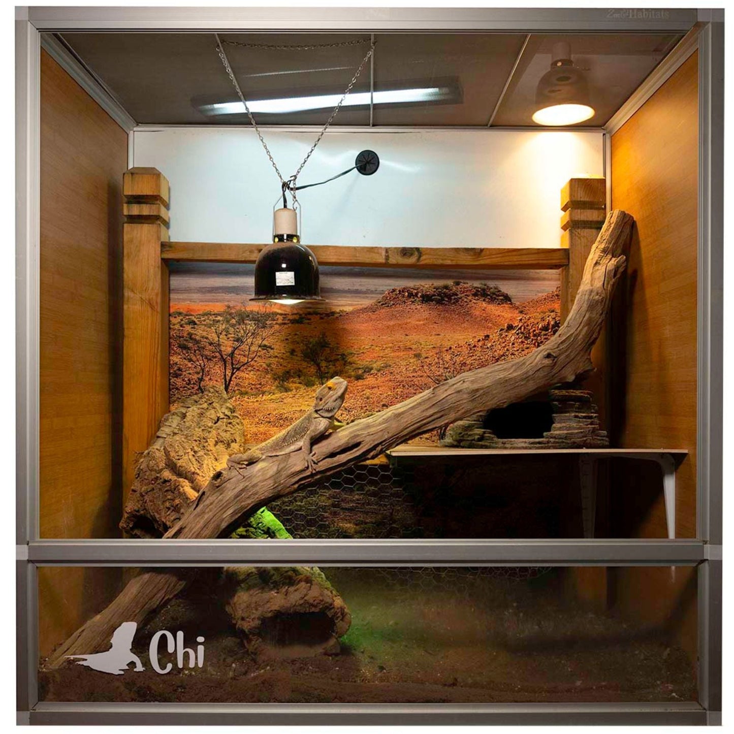 4'x2'x4' Reptile Enclosure - The Zen Habitat 3.0