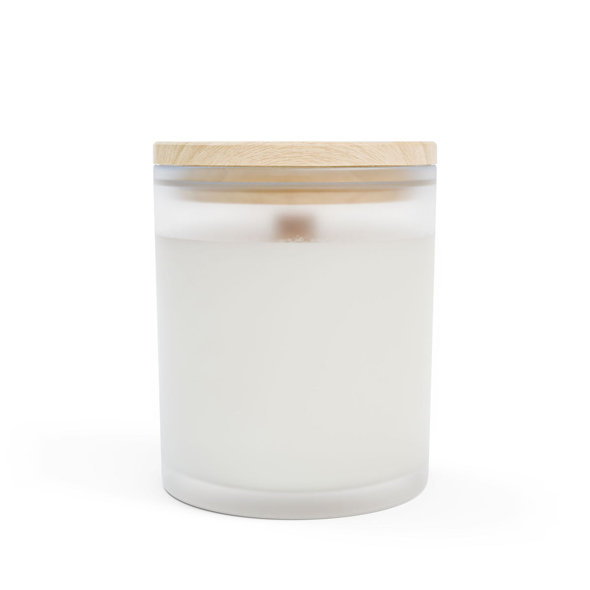 Relaxolotl Crackling Wooden Wick Frosted Glass Candle (11 oz)