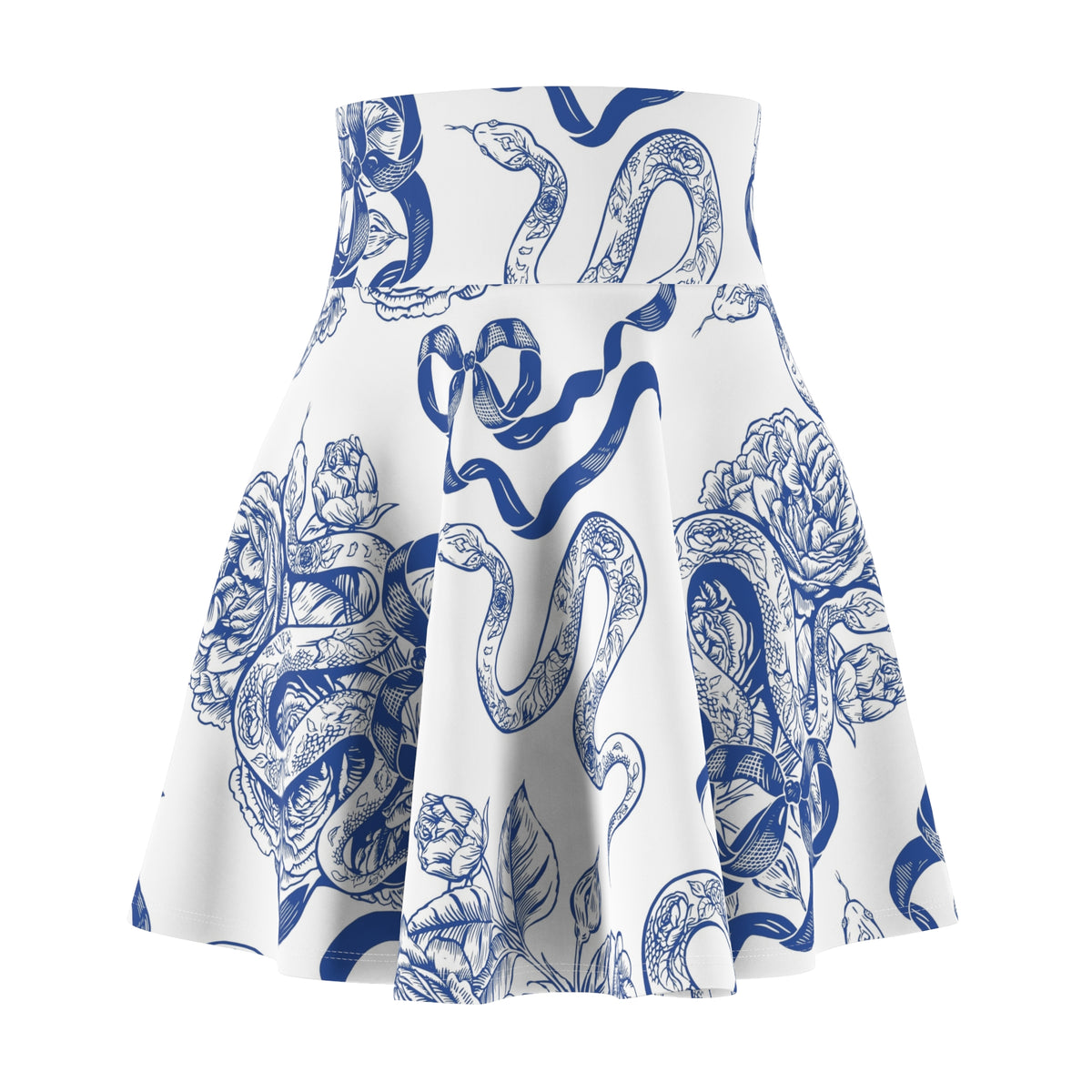 Serpentine Botanical Skater Skirt