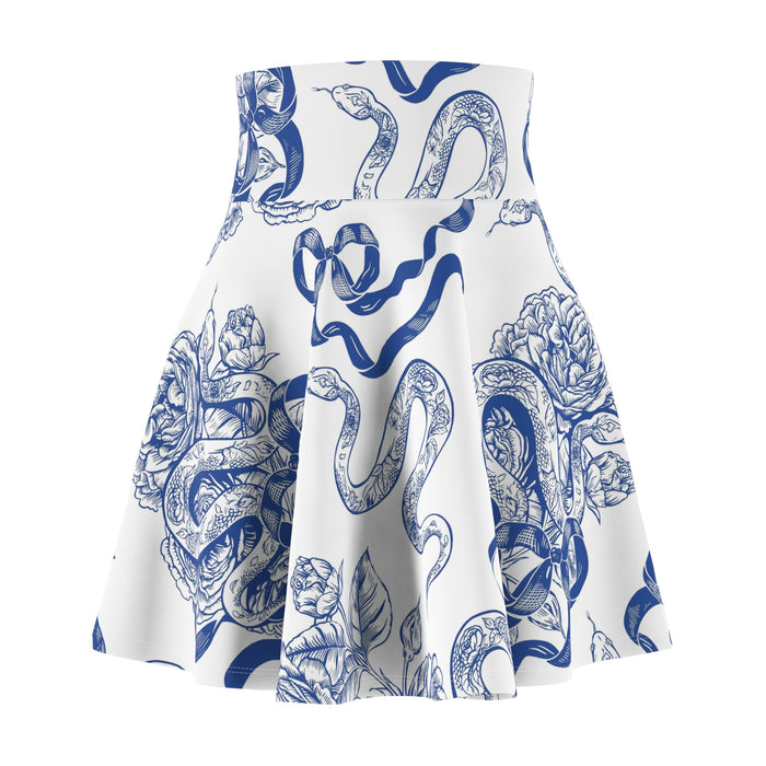 Serpentine Botanical Skater Skirt
