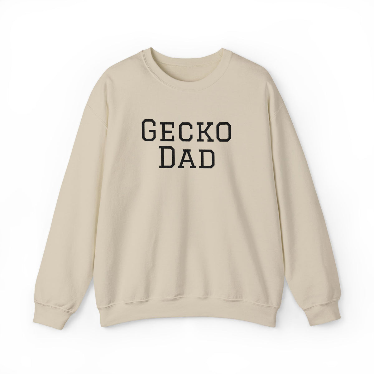 "Gecko Dad" Embroidered Crewneck Sweatshirt