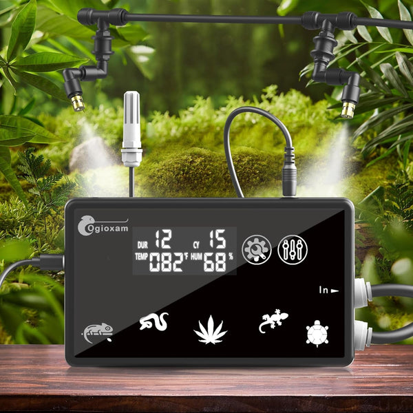 Smart Humidifier & Automatic Misting System with Programmable Timer