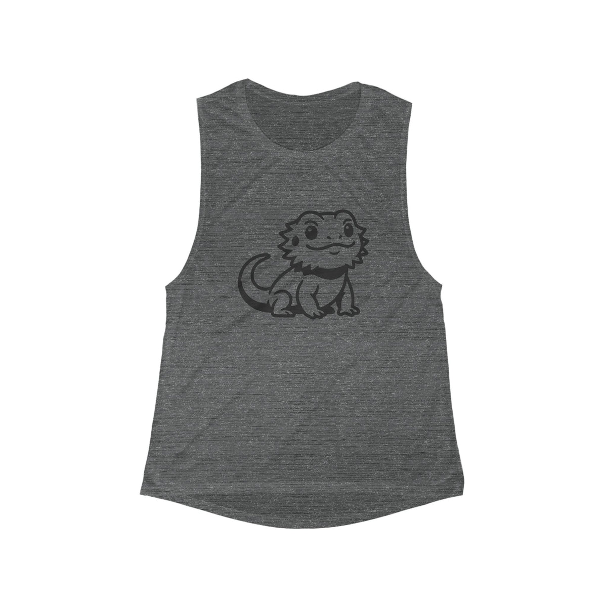 Bearded Dragon Flowy Muscle Tank