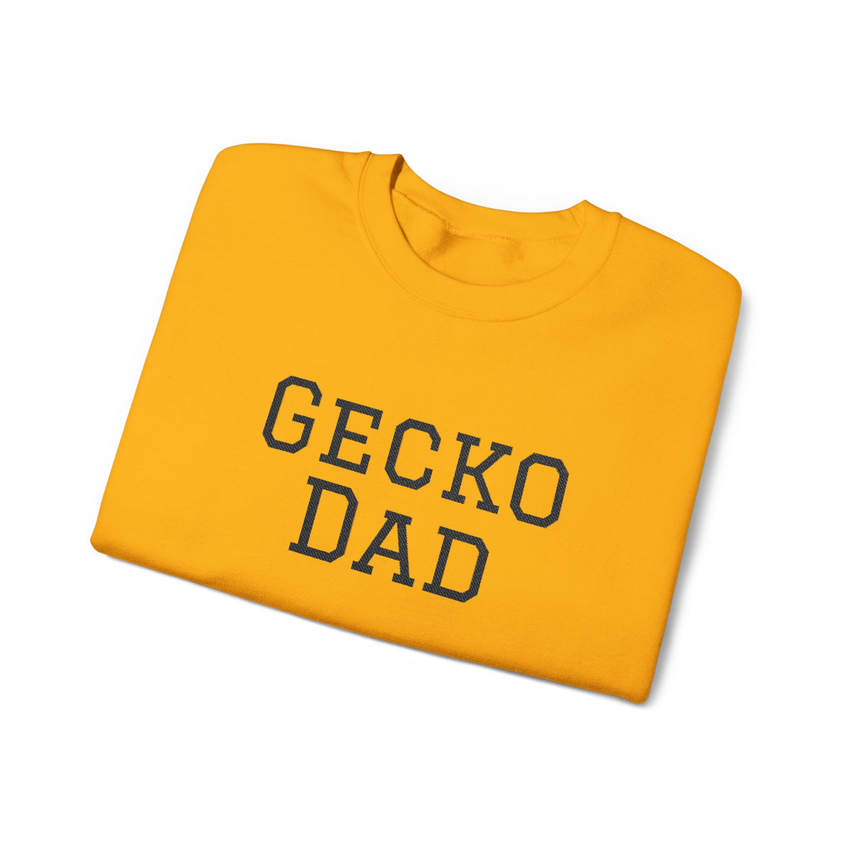 "Gecko Dad" Embroidered Crewneck Sweatshirt