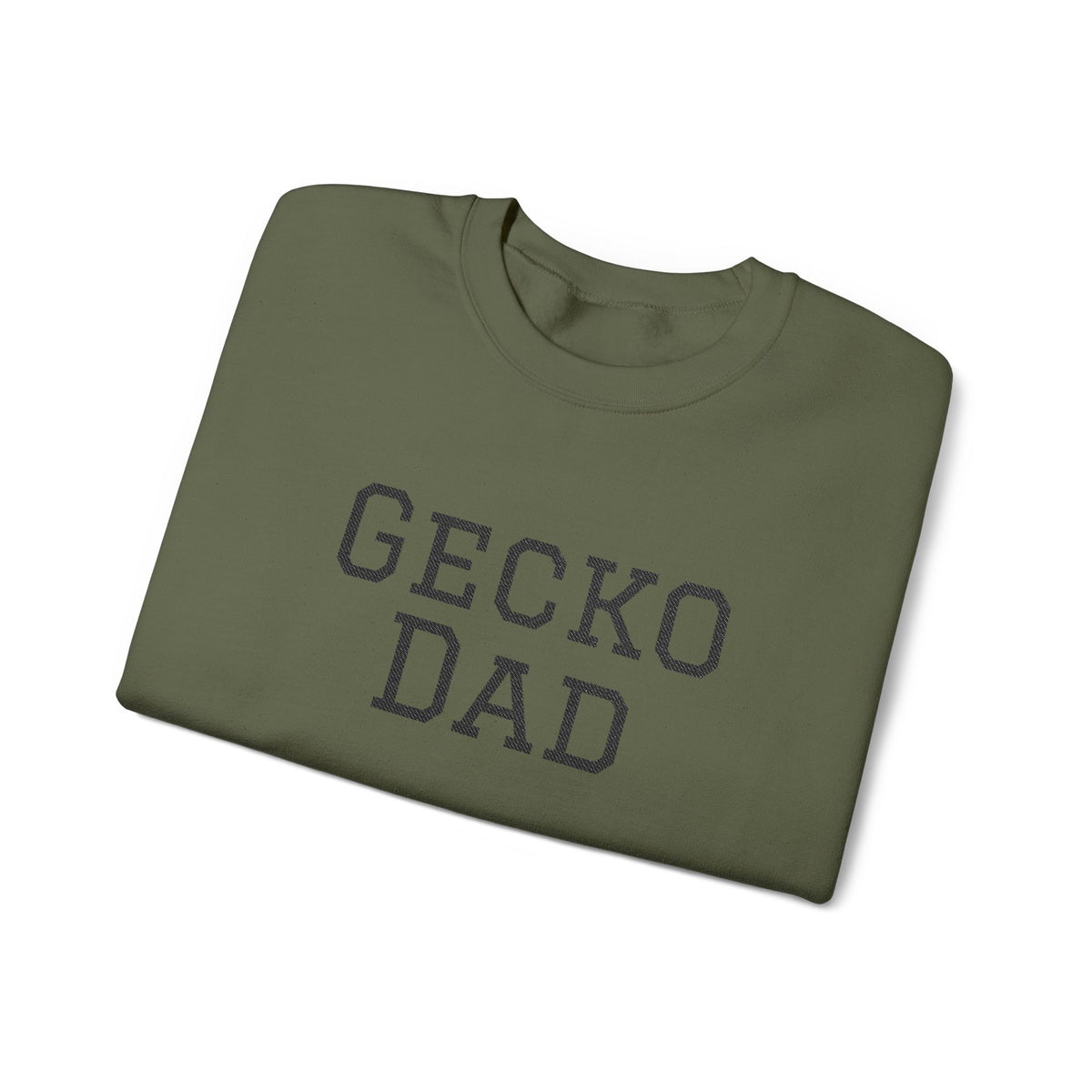 "Gecko Dad" Embroidered Crewneck Sweatshirt