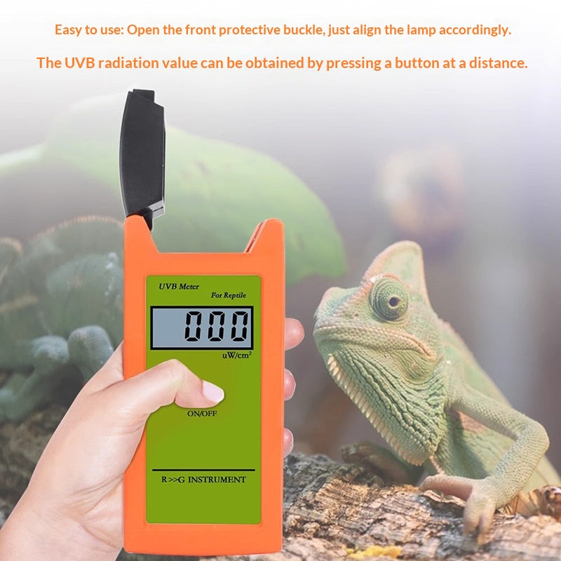 Precision Handheld Digital Ultraviolet (UV) Radiometer & Terrarium Sensor