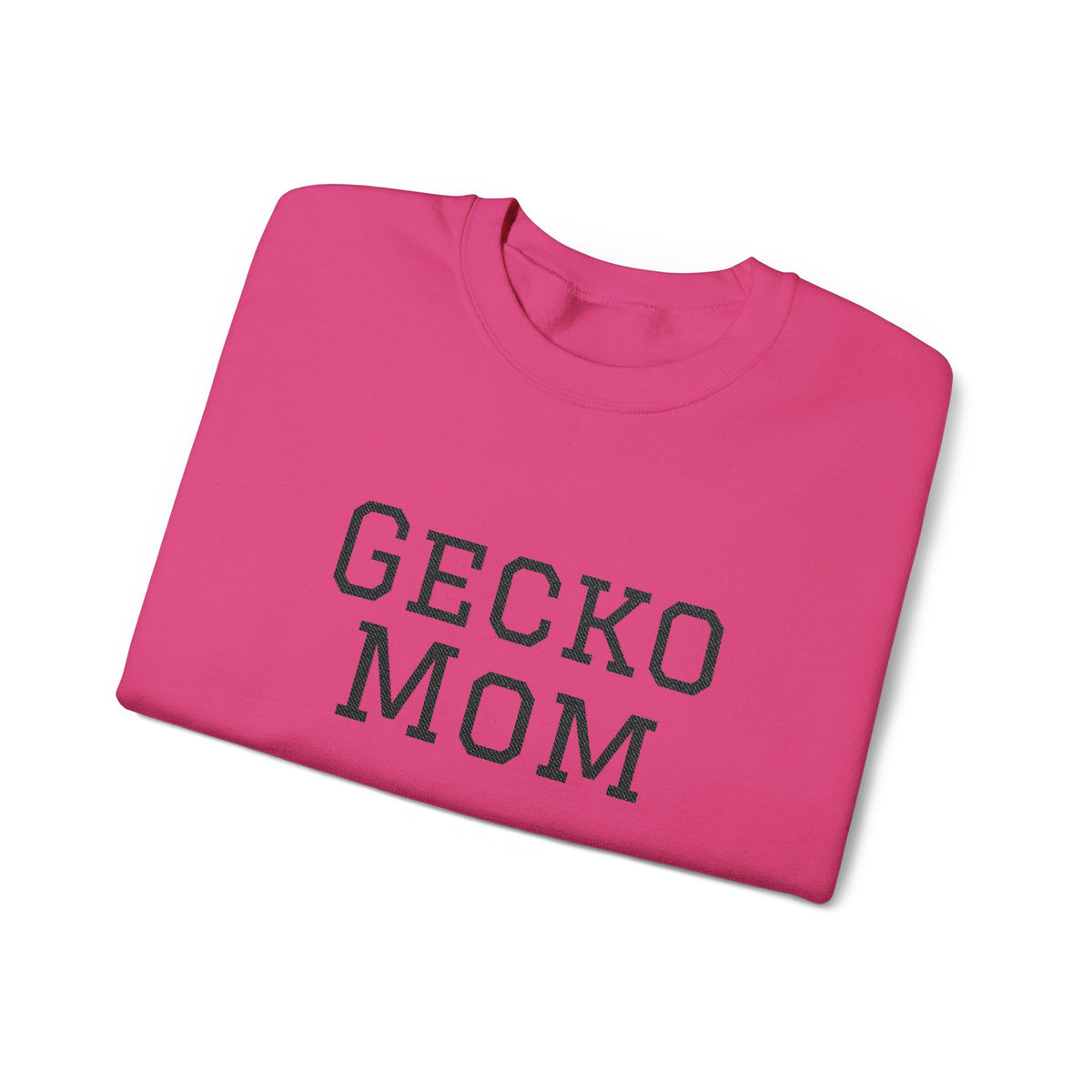 "Gecko Mom" Embroidered Crewneck Sweatshirt
