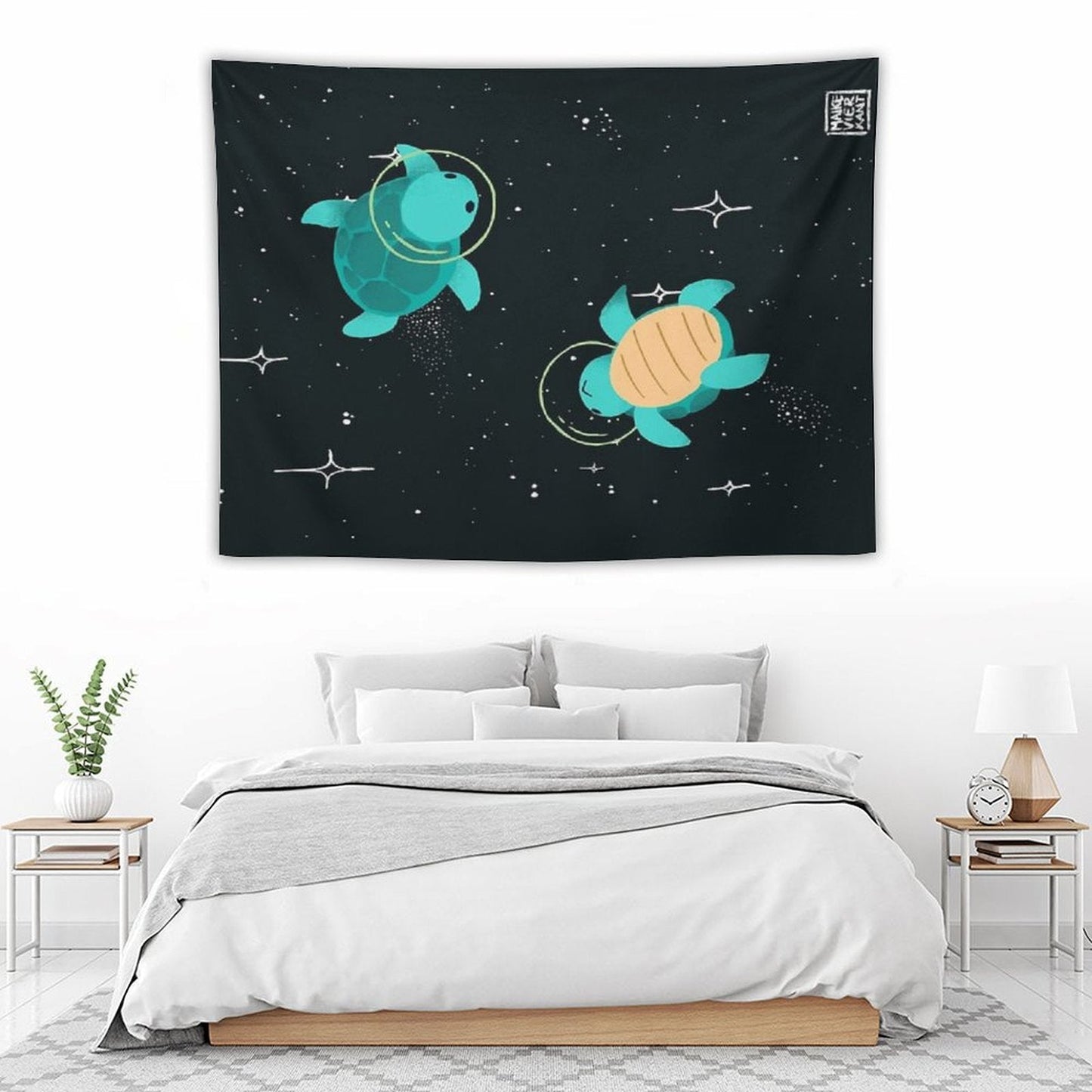 Space Turtles Tapestry