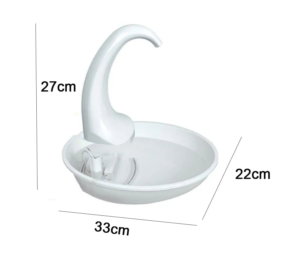 Continuous Flow Drinking Fountain & Soaking Basin (80 oz / 2.36L)