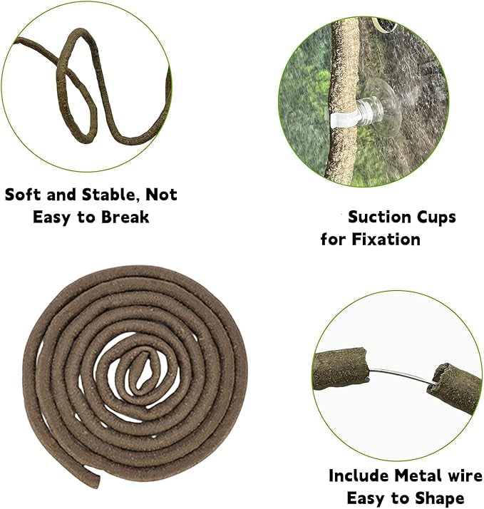 3-Piece Canopy Climbing Vine & Hanging Foliage Set
