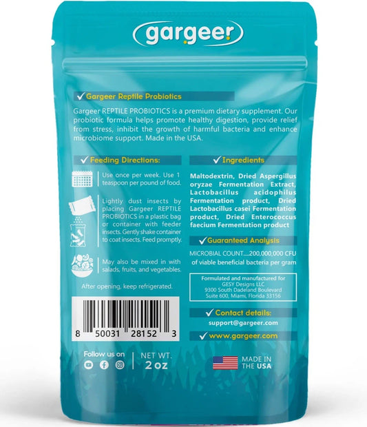 Gargeer All Reptiles Probiotic Supplement