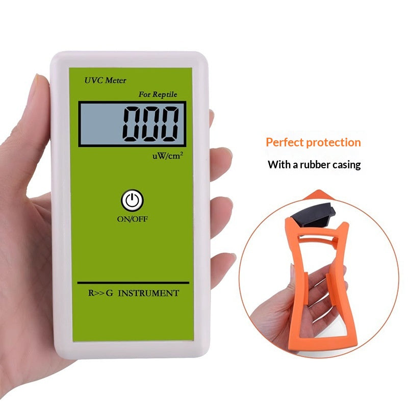 Precision Handheld Digital Ultraviolet (UV) Radiometer & Terrarium Sensor