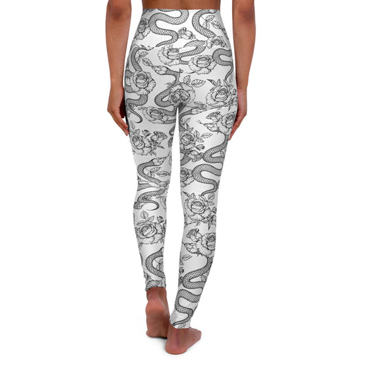 Botanical Serpents High-Waisted Leggings