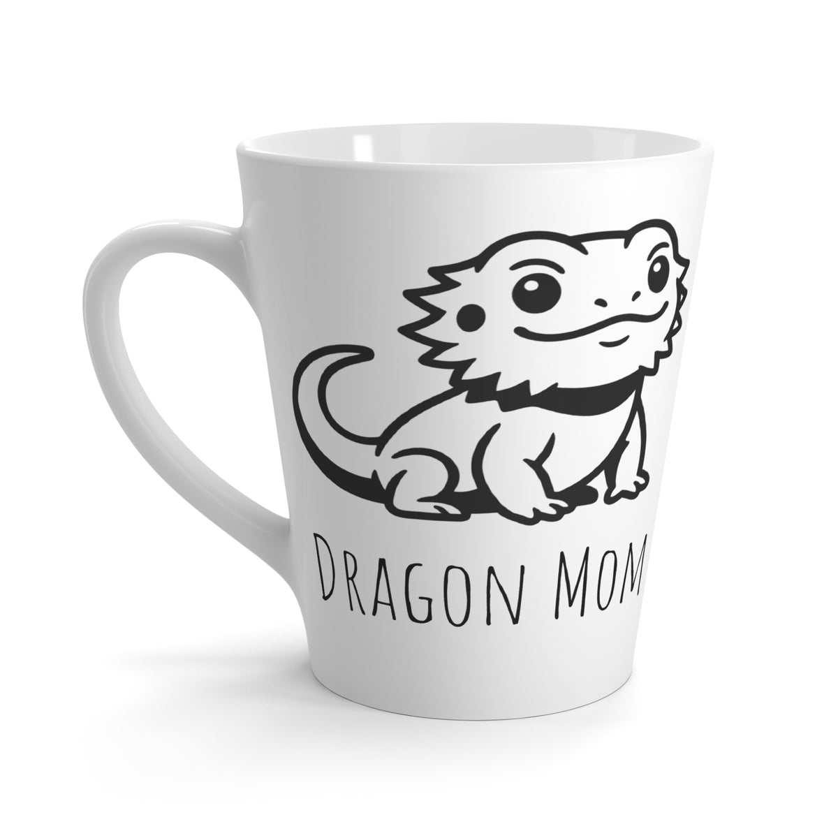 "Dragon Mom" 12 oz Ceramic Latte Mug
