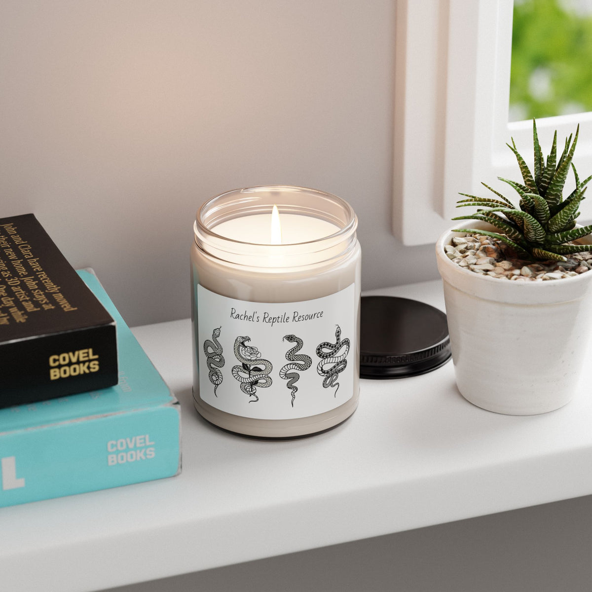 Botanical Serpents 9 oz Hand-Poured Soy Candle