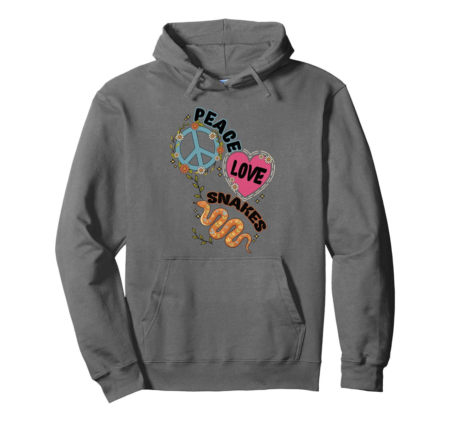 Peace Love Snakes Boho Apparel