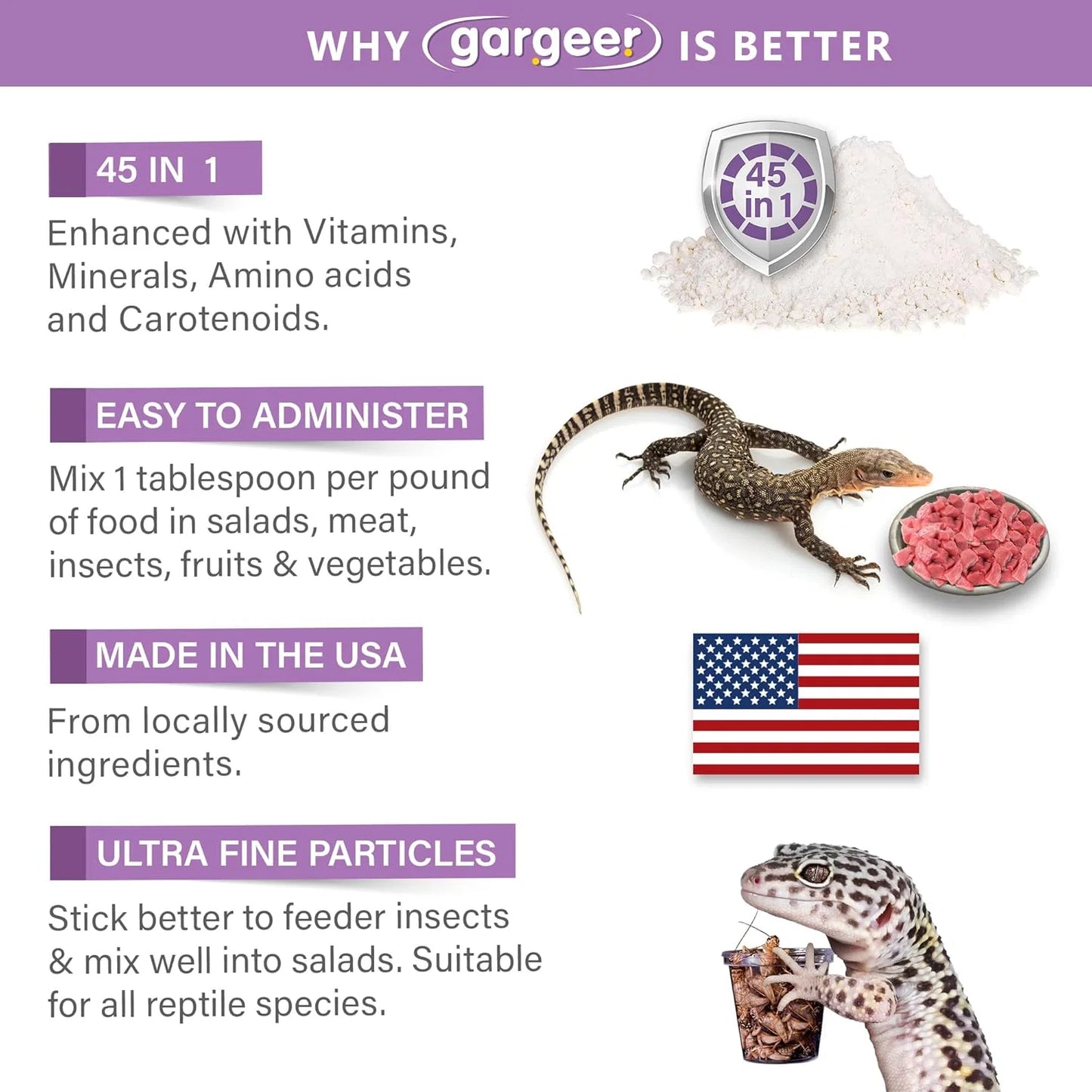 Gargeer All Reptiles Multi-Vitamin Supplement