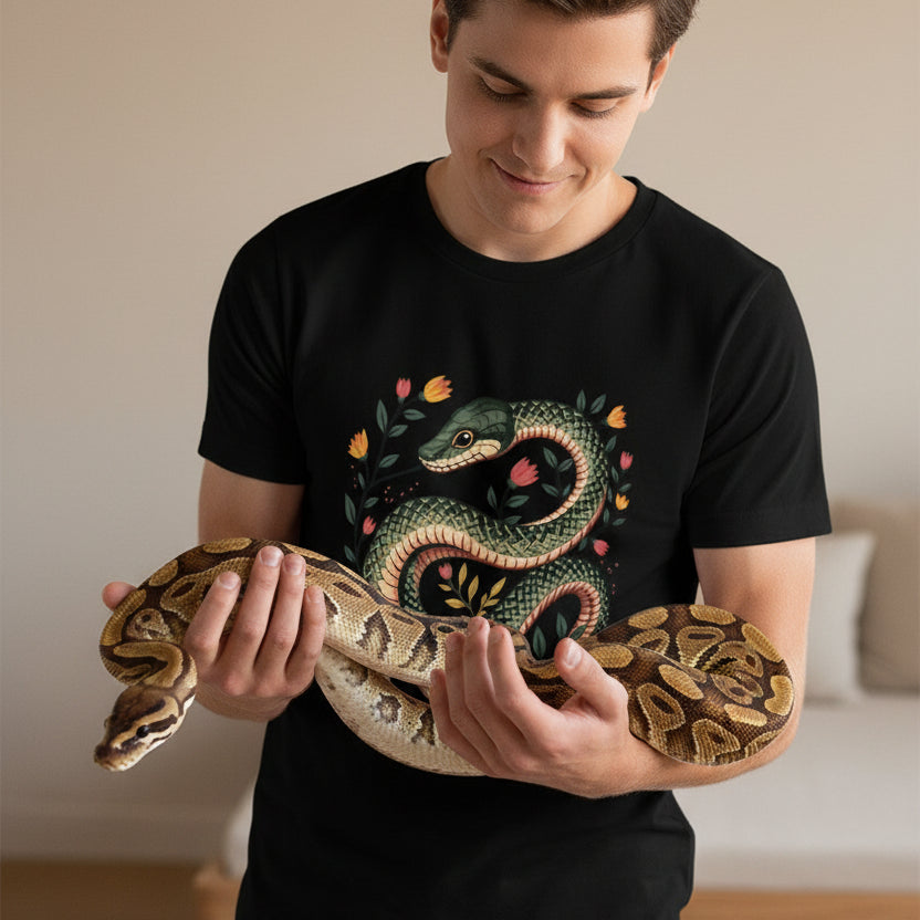 Botanical Serpent T-Shirt