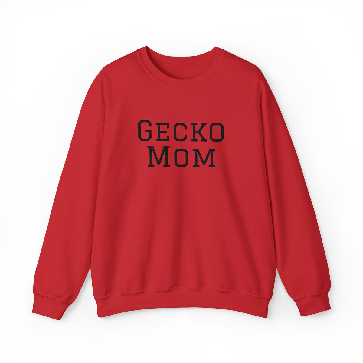 "Gecko Mom" Embroidered Crewneck Sweatshirt
