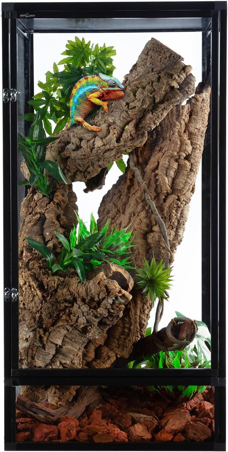 34-Gallon Chameleon Cage & Vertical Screen Terrarium