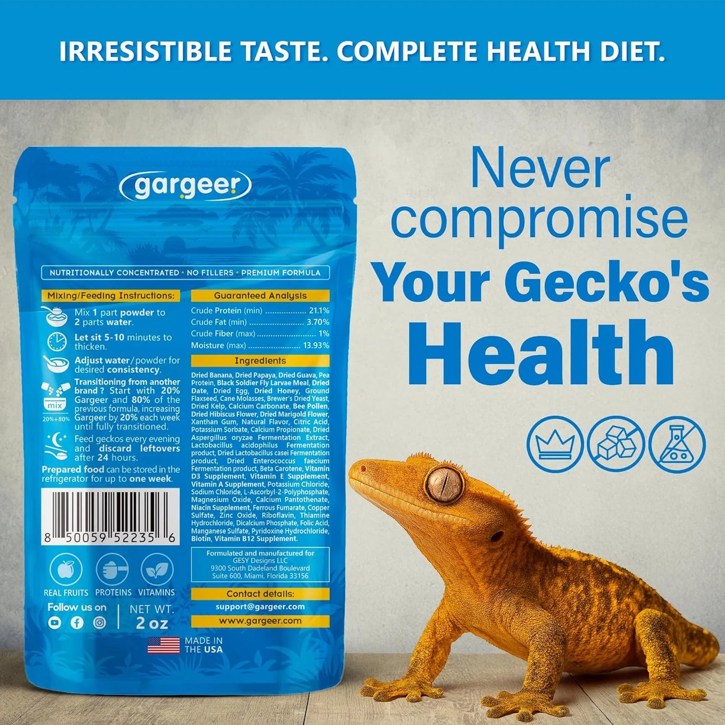 Gargeer Picky Geck: Island Retreat