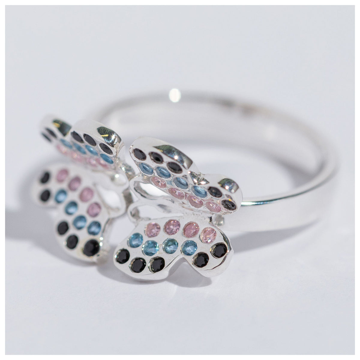 Handcrafted Fluttering Butterfly Sterling Silver Adjustable Toe Ring