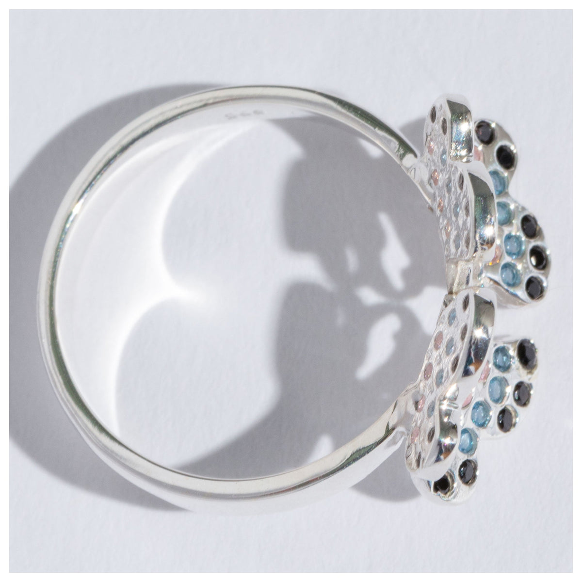 Handcrafted Fluttering Butterfly Sterling Silver Adjustable Toe Ring