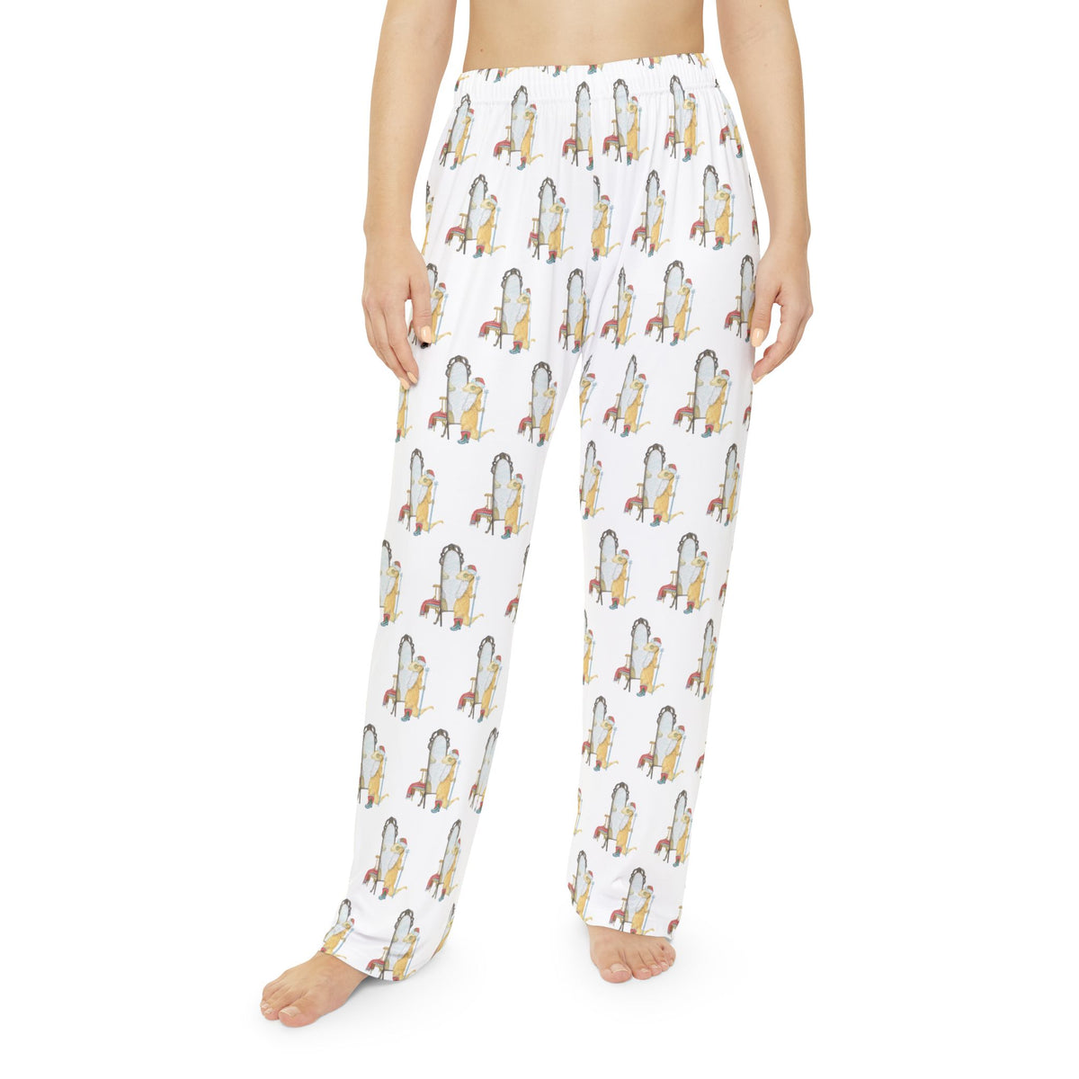 Santa Crestie Holiday Lounge Pajama Pants