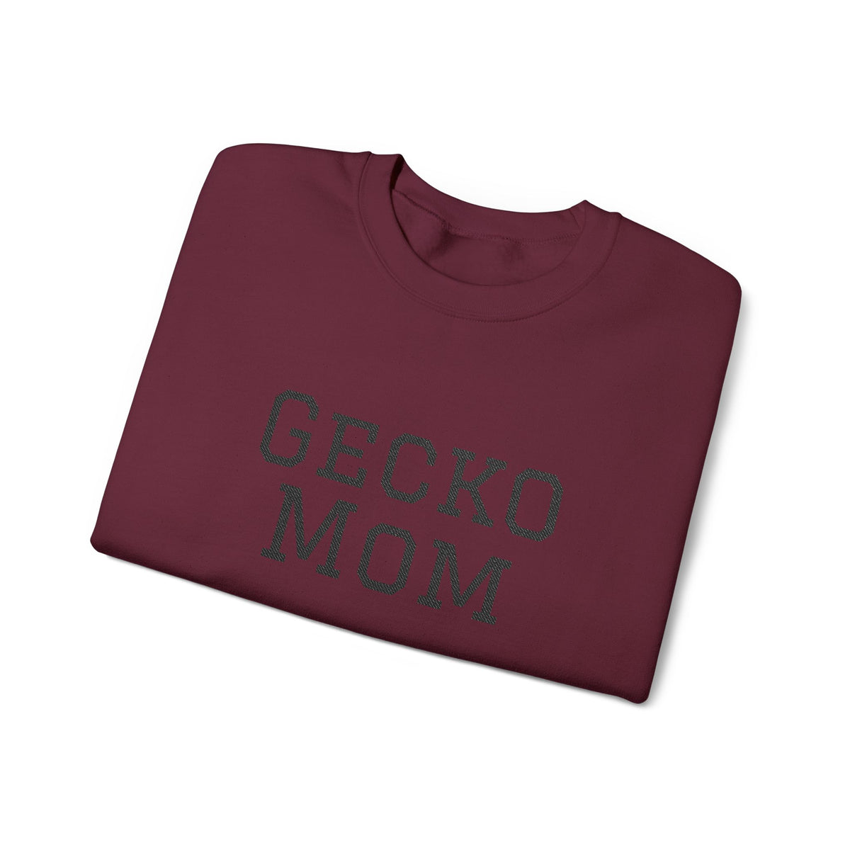 "Gecko Mom" Embroidered Crewneck Sweatshirt