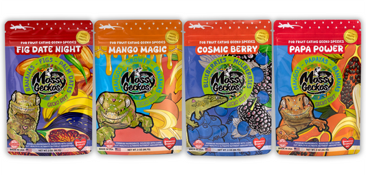 Mossy Geckos - Complete Gecko Diet 4-Pack Variety Bundle
