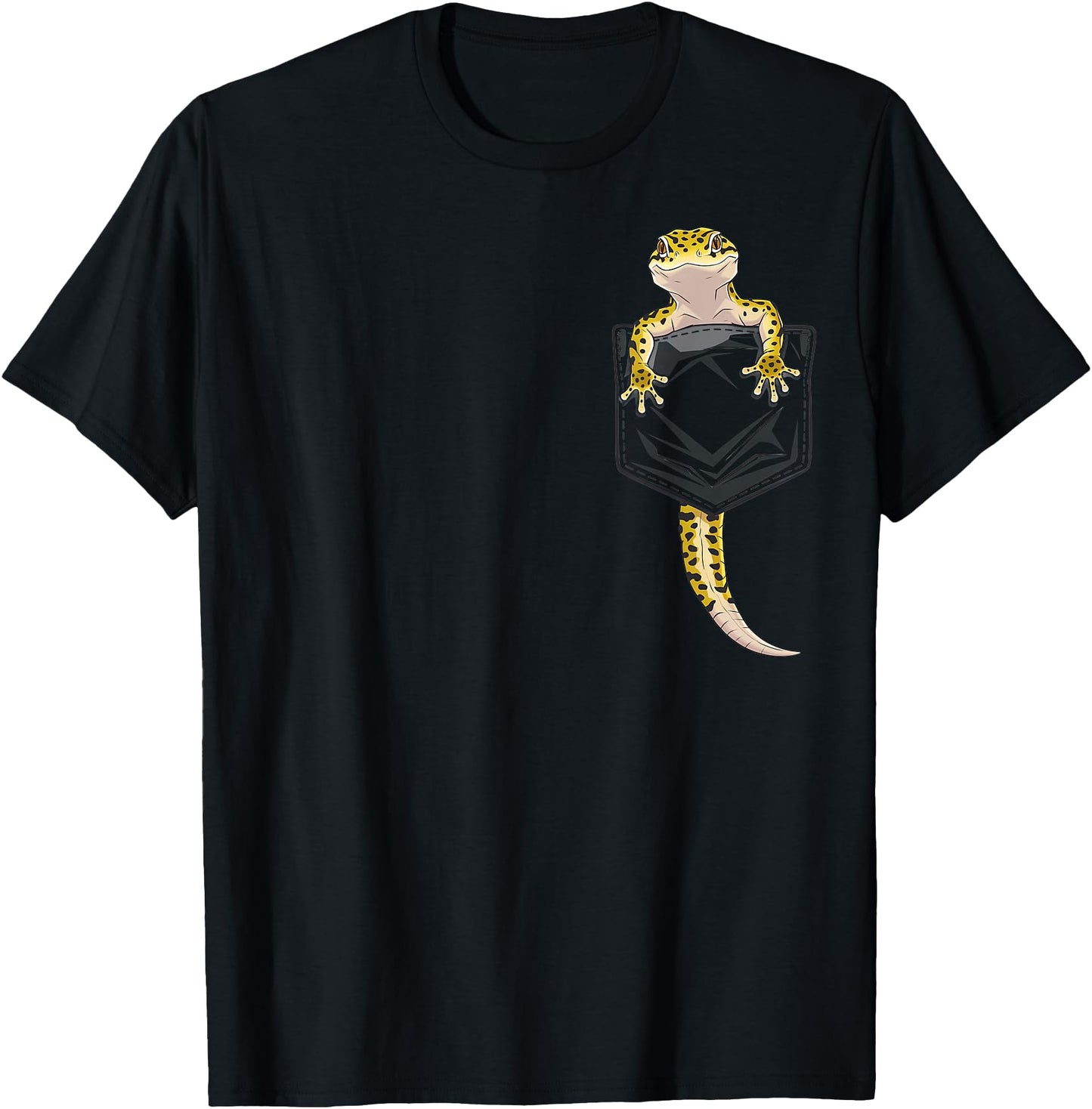 Lizard Reptile Leopard Gecko Pocket Sweatshirt - Aesthetic Graphic Unisex