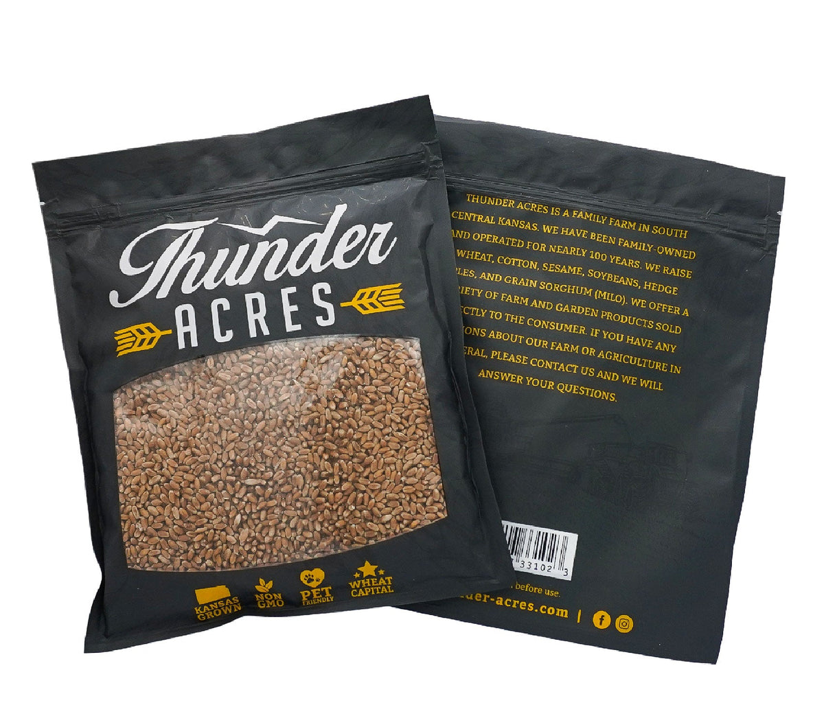 Hard Red Winter Wheatgrass Seeds (Triticum aestivum)