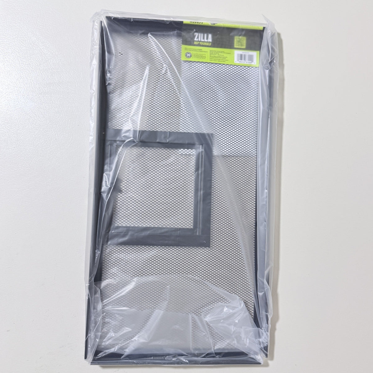 Zilla Fresh-Air Steel Screen Cover with Hinged Door (20" x 10")