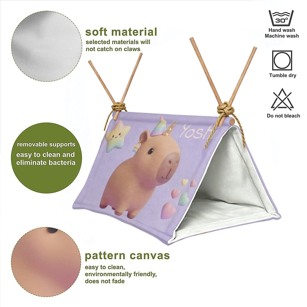 Personalized Capybara Crawl House