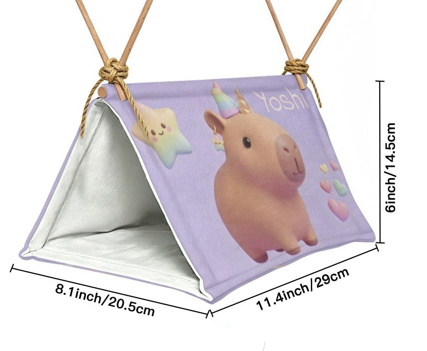 Personalized Capybara Crawl House