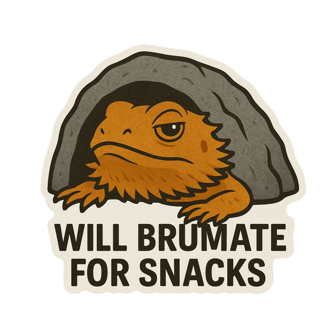 Bearded Dragon Lizard Sticker Pack