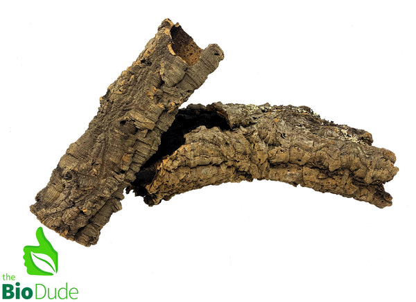 Cork Bark Round Tubes