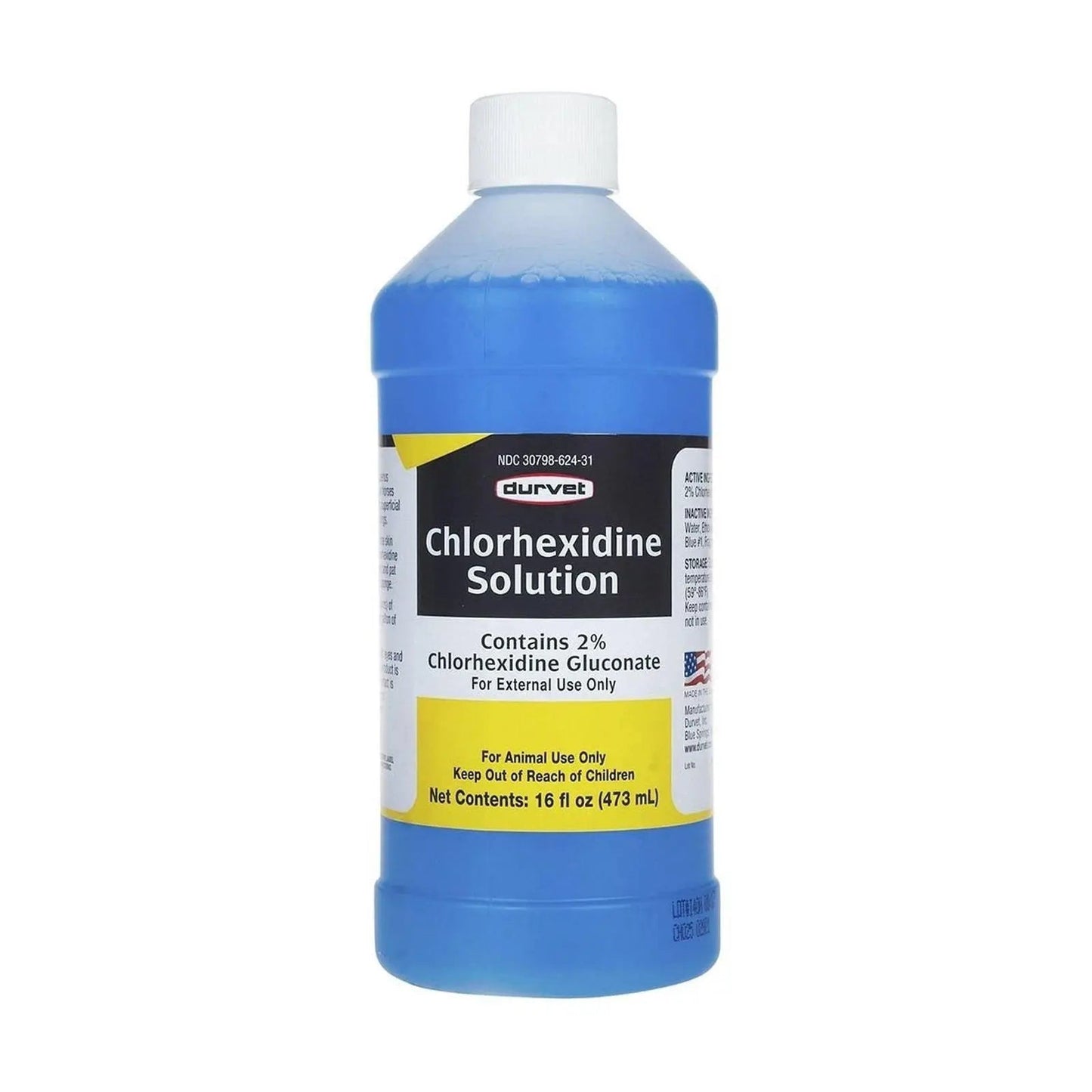 Durvet Chlorhexidine 2% Antiseptic & Disinfectant Solution (16 fl oz)