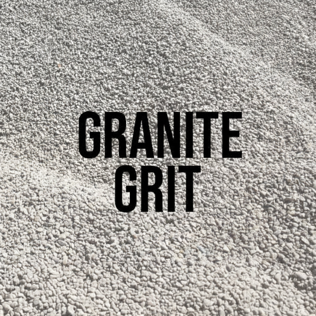 Coarse Granite Grit (Structural Drainage & Aeration Amendment) 8oz (2.5lbs)