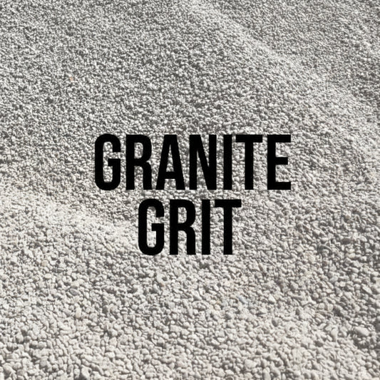 Coarse Granite Grit (Structural Drainage & Aeration Amendment) 8oz (2.5lbs)