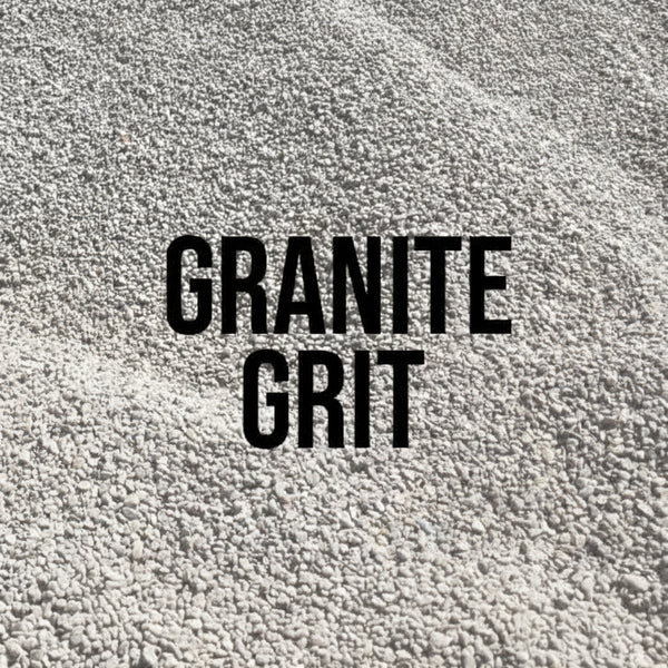 Coarse Granite Grit (Structural Drainage & Aeration Amendment) 8oz (2.5lbs)