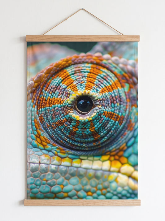 Chameleon Eye Wall Tapestry
