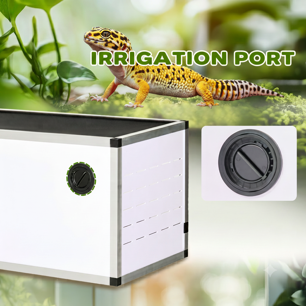 Aluminum Front-Opening Terrarium