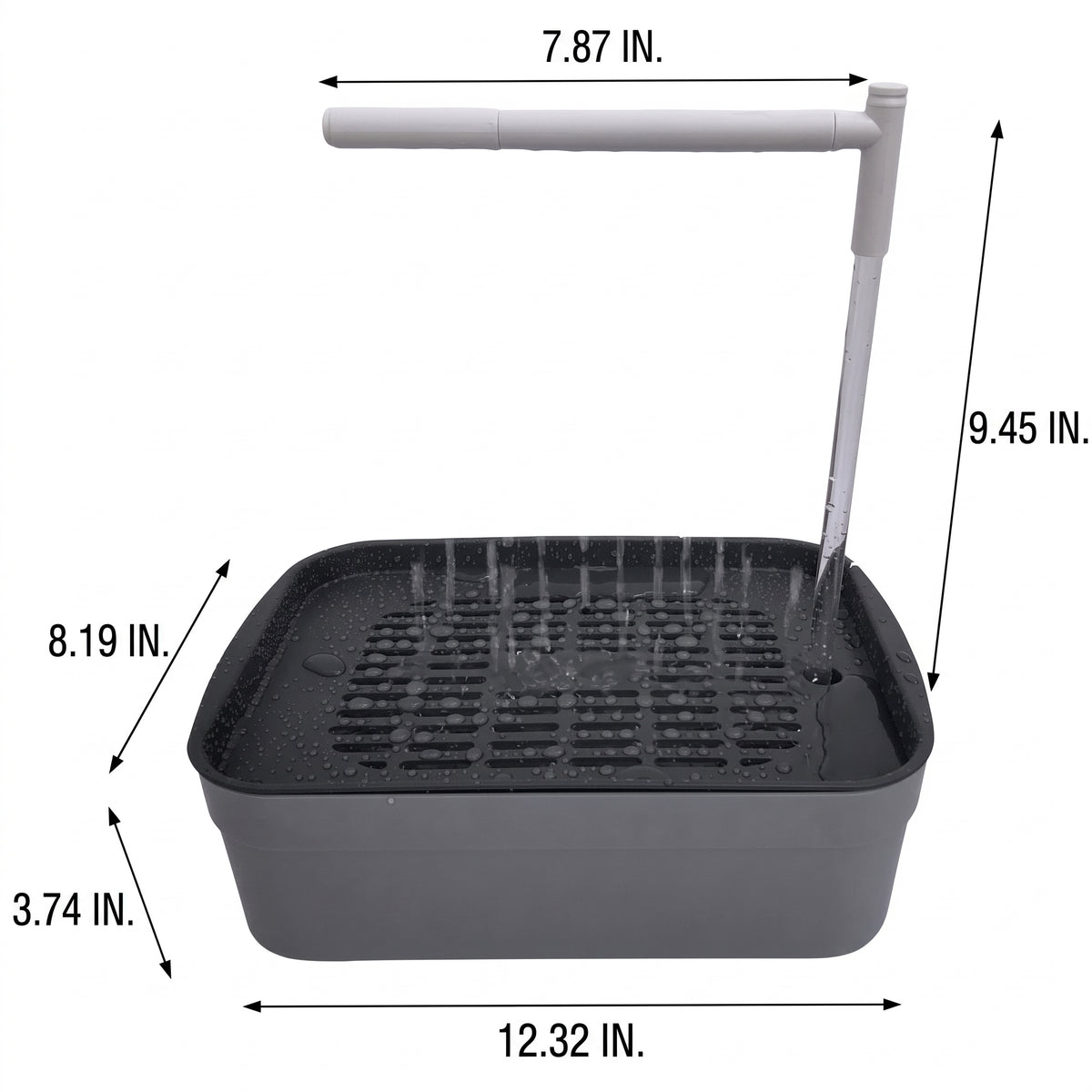 Circulating Rain Shower & Spa Basin