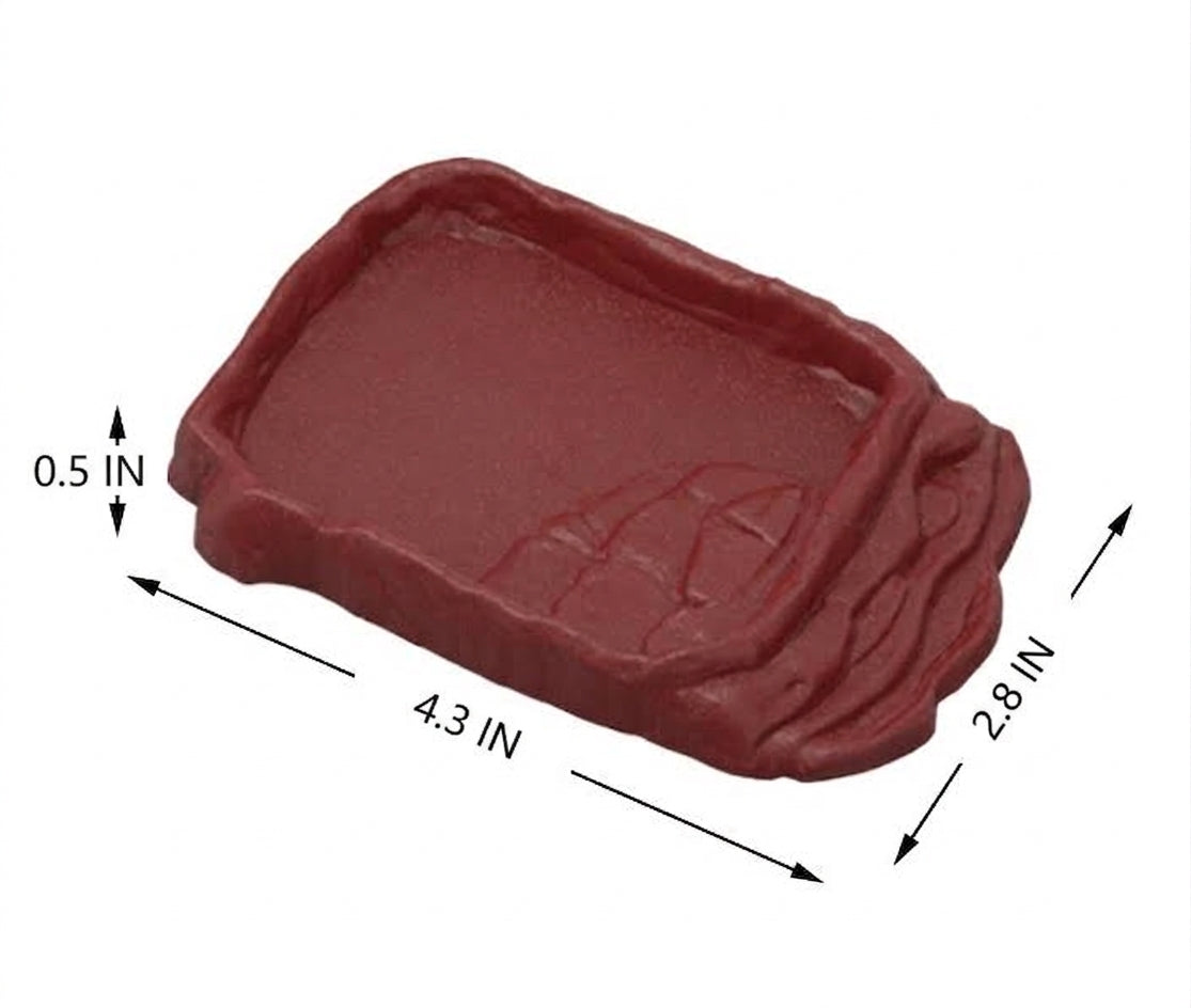 Rock-Style Stepped Reptile Dish