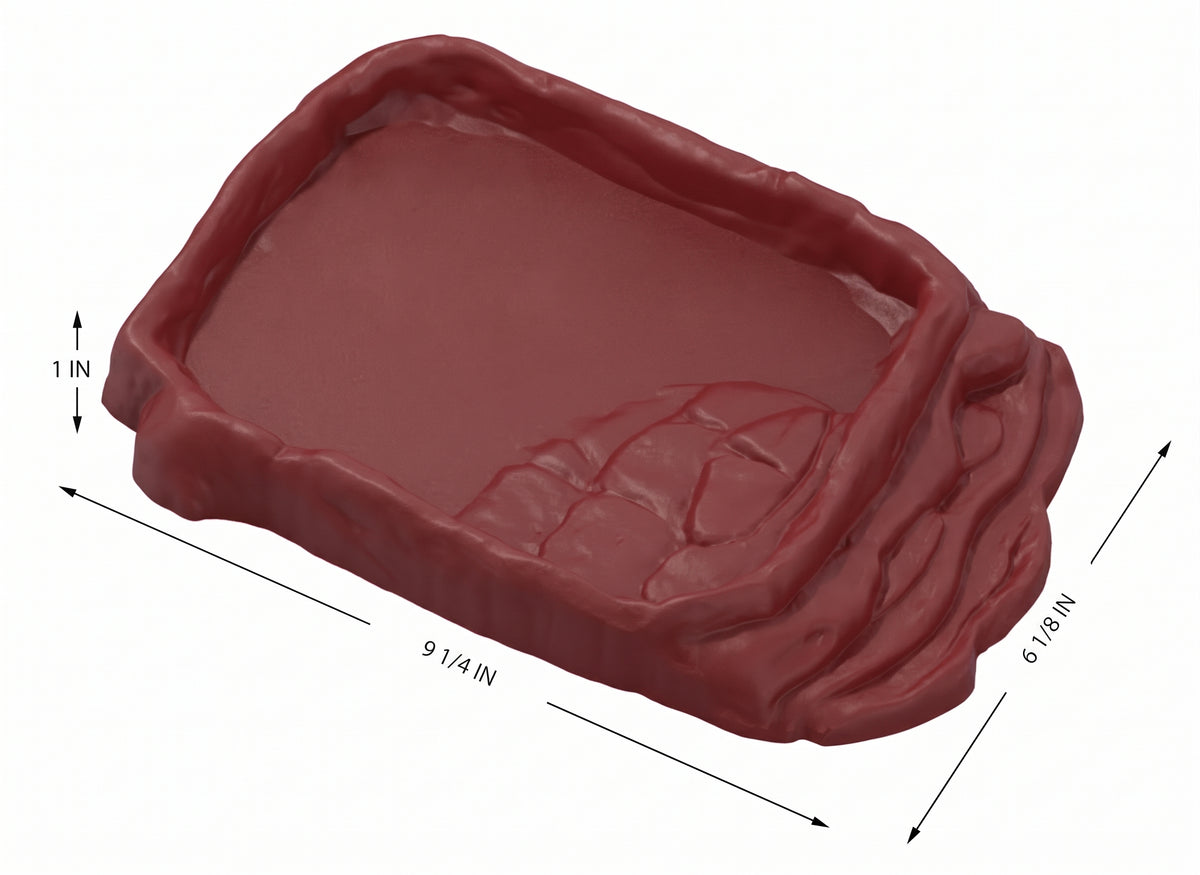 Rock-Style Stepped Reptile Dish